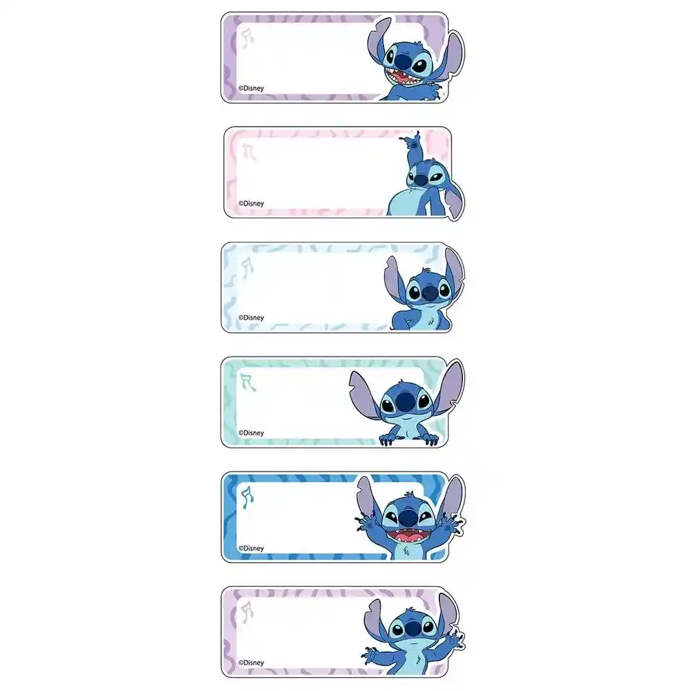 Banderines Notas Adhesivas Adhesivos Stitch X 6 Unid