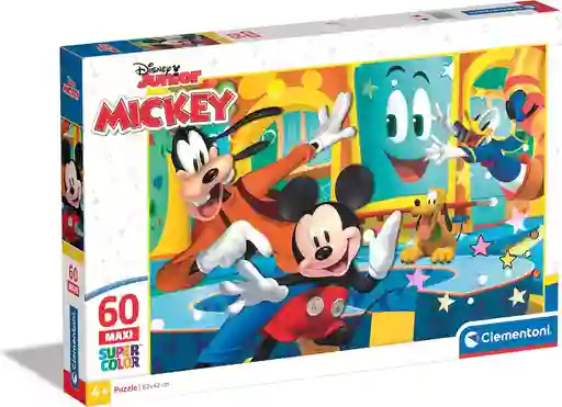 Rompecabezas 60 Piezas Mickey Y Amigos Para Niños