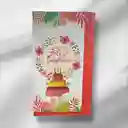 Tarjeta Regalo Mensaje Y Lluvia De Sobres Cumpleaños Mujer Colmodernas C 14x9cm