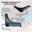 Modelador Delineador De Barba Con Peine | Guía De Corte Precisa