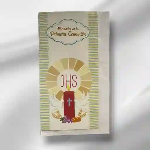 Tarjeta Regalo Mensaje Y Lluvia De Sobres Primera Comunion Colmodernas C16cmx9cm