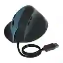 Mouse Vertical Alambrico Negro Nuevo