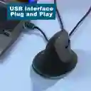 Mouse Vertical Alambrico Negro Nuevo