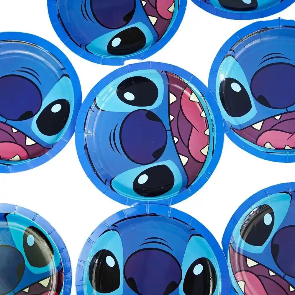Plato Para Fiesta Stitch X 10und