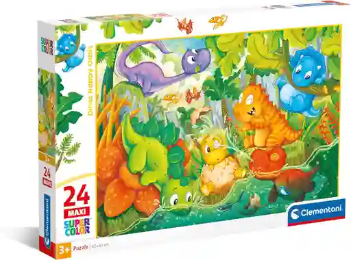 Rompecabezas 20 Piezas Dinosaurios Bebés Para Niños