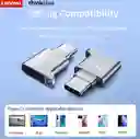 Lector De Tarjetas Lenovo Micro Sd, Lector De Tarjetas Usb C A Sd