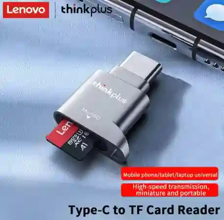 Lector De Tarjetas Lenovo Micro Sd, Lector De Tarjetas Usb C A Sd