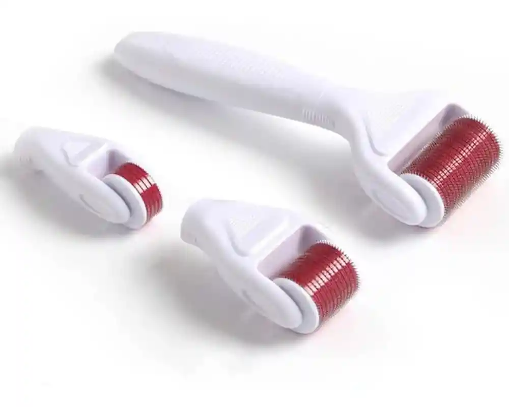 Kit Derma Roller 4 En 1 1,5mm 1.0mm Y 0.5mm