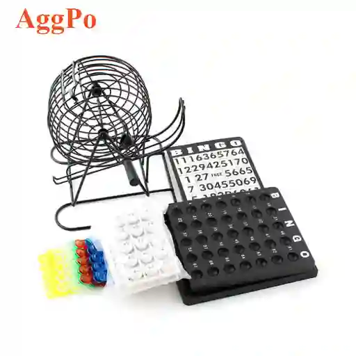 Juego De Bingo Familiar Con Balotero Juego De Mesa