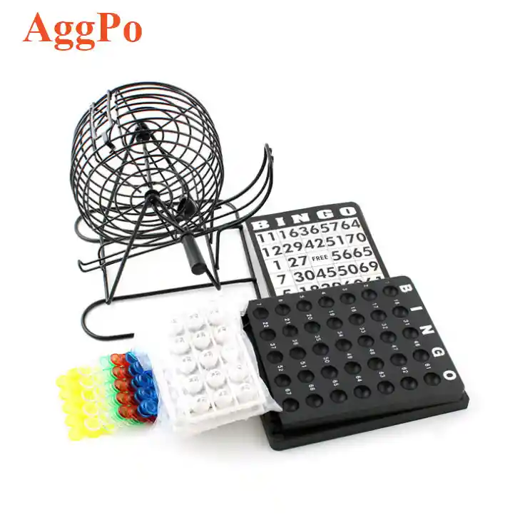 Juego De Bingo Familiar Con Balotero Juego De Mesa