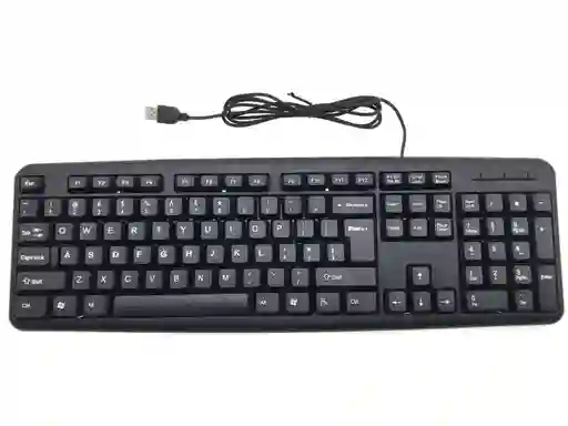 Teclado Alambrico Numerico Negro Nuevo
