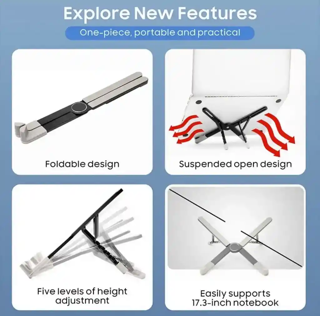 Soporte Metalico Para Portatil En X P3
