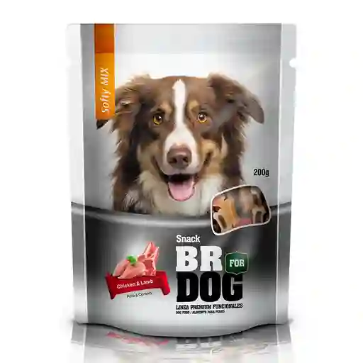 Softy Br For Dog Mix-chicken Lamb X 200 Grs