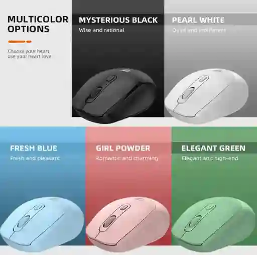 Mouse Inalambrico Jertech Jr7 Nuevo