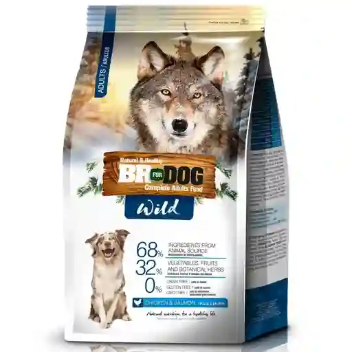Br4 Dog Wild Adulto X 4 Kl