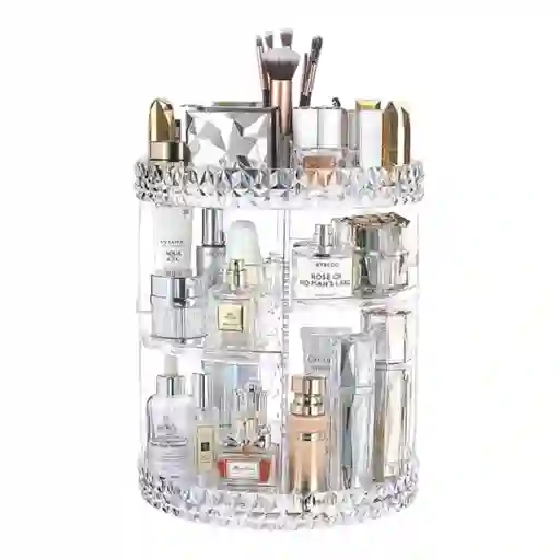 Organizador De Maquillaje Cosmeticos Rotación De 360 Grados