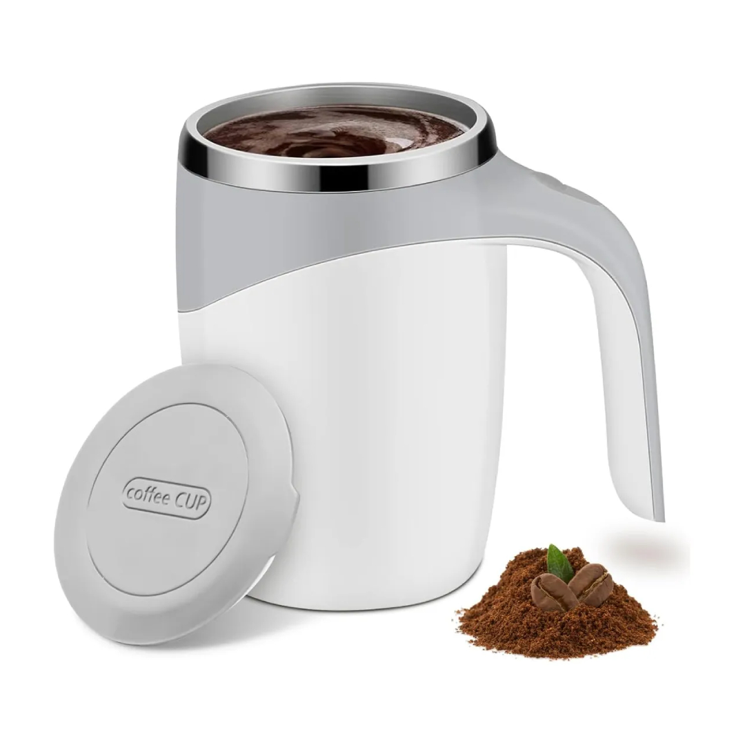 Taza De Café Con Agitación Magnética Y Mezcladora Automática De Acero Inoxidable Eléctrica