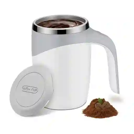 Taza Mezcladora Automática Recargable Magnética Café