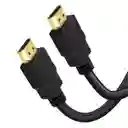 Cable Hdmi De 3mts Color Negro