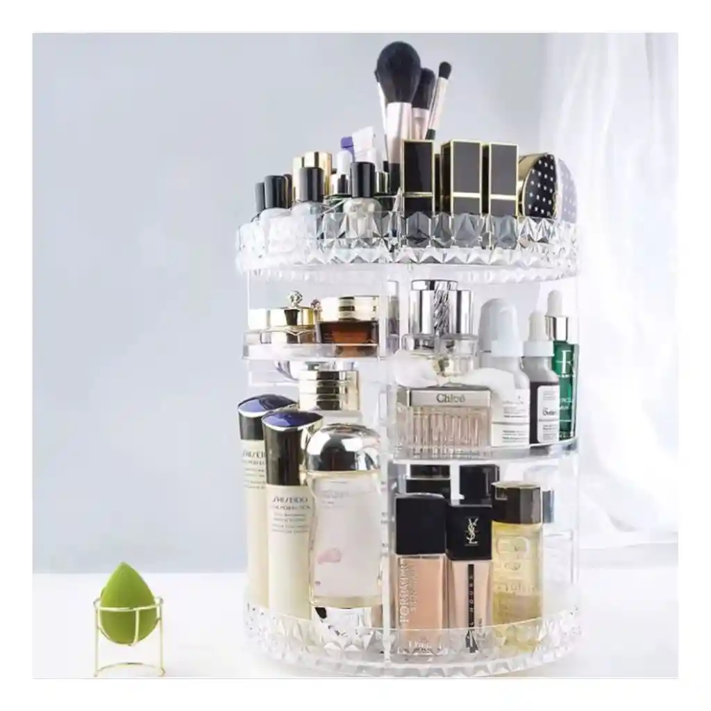 Organizador De Maquillaje Cosmeticos Rotación De 360 Grados