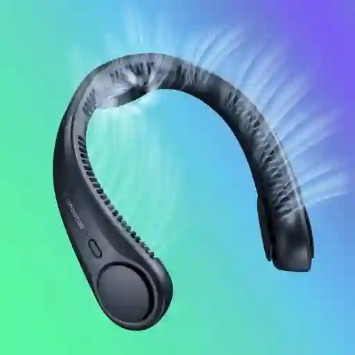 Ventilador De Cuello Portatil Recargable Usb Personal Aire