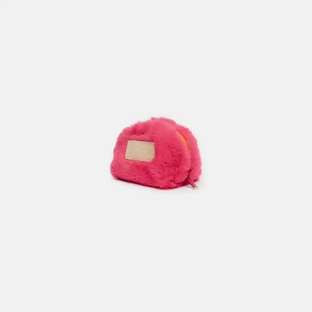 Monedero Fur Fucsia