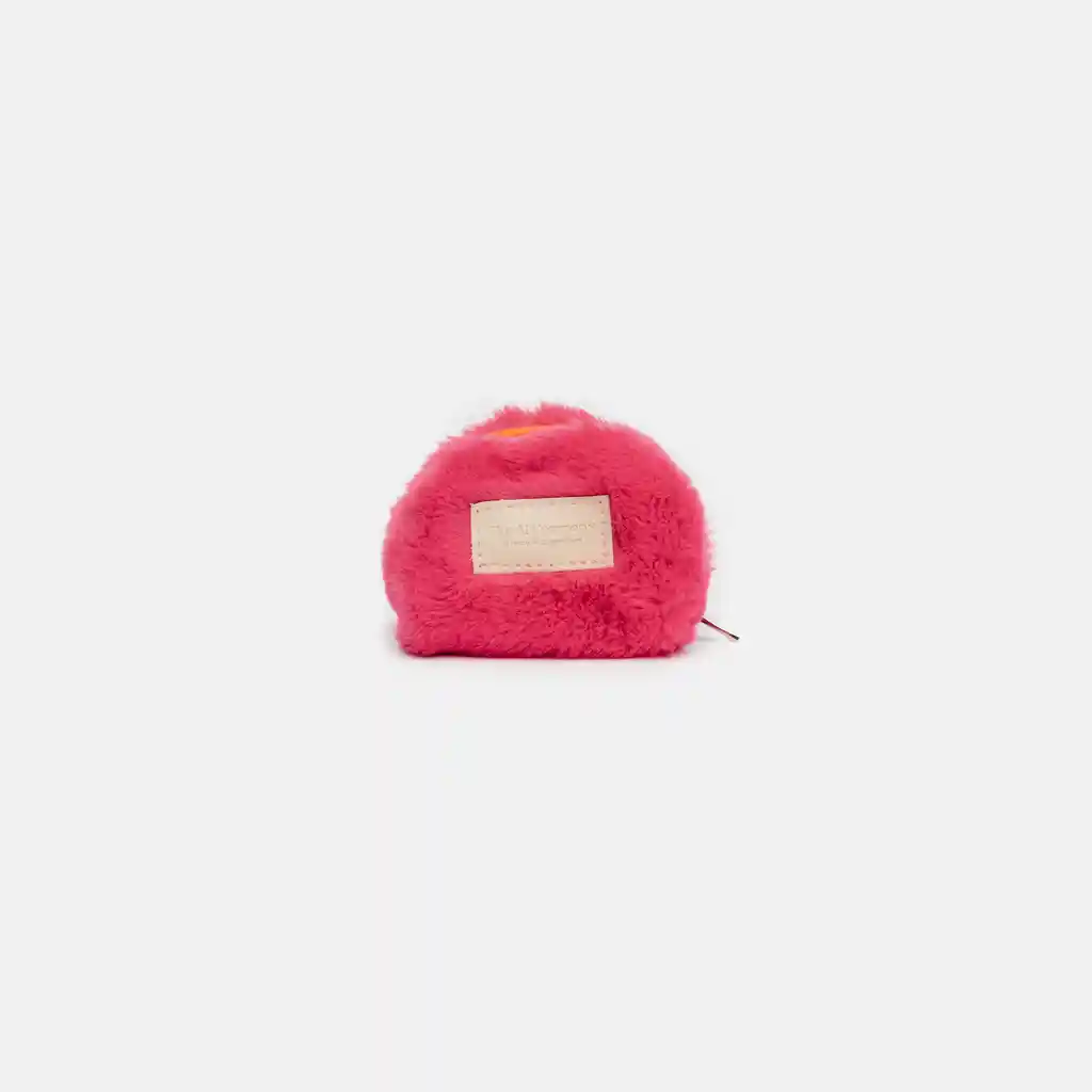 Monedero Fur Fucsia
