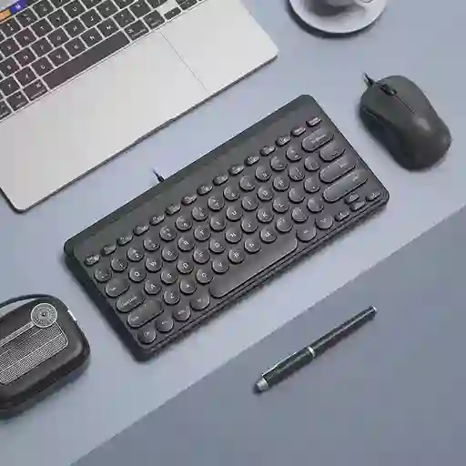 Teclado Alambrico Jertech Dk500 Negro