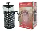 Cafetera Prensa Francesa Calada Tetera Vidrio Manual 1000 Ml