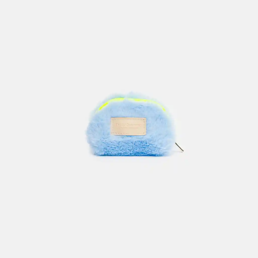 Monedero Fur Celeste