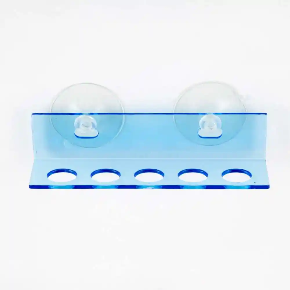 Portacepillo Ubl Succion 8x9cm Unicolor Plastico