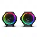 Parlante Para Pc Gamer Rgb Kisonli L-6060