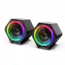 Parlante Para Pc Gamer Rgb Kisonli L-6060