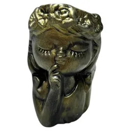 Matera Cerámica Rostro Mini Pensativo