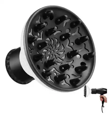 Difusor Para Secador De Cabello Rizos Cabello Rizado Ondulado