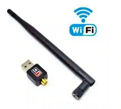 Antena Wifi Grande Negra Para Computador