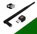 Antena Wifi Grande Negra Para Computador
