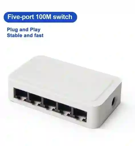 Convertidor Switch Rj45 X5 - 143