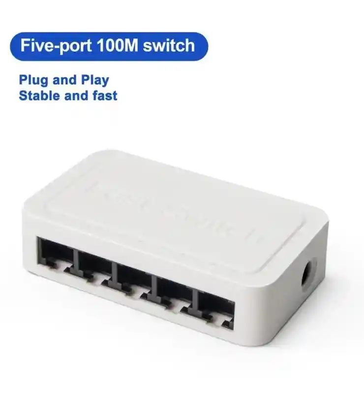 Convertidor Switch Rj45 X5 - 143