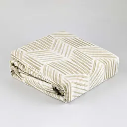 Juego Sabanas Expressions Geometric 150h Queen Gris 100% Algodon