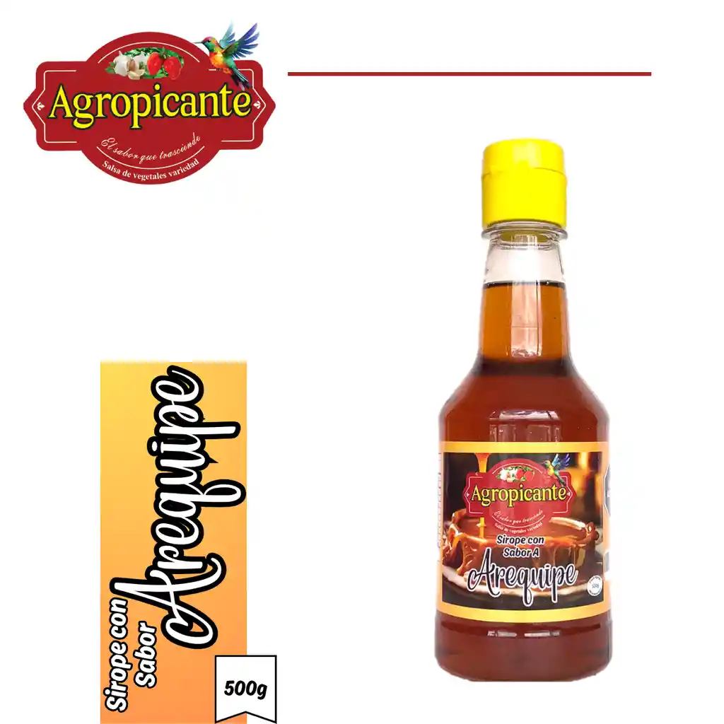 Sirope Con Sabor Arequipe X 500g