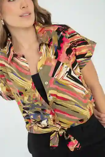 Camisa Belthed Color Verde Olivo Talla L