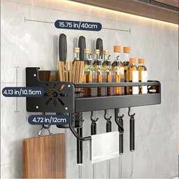 Estante Para Colgar Cocina Organizador De Metal