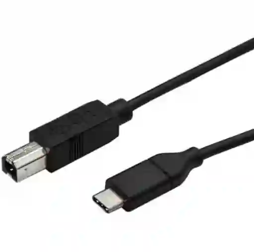 Cable Usb-c A Usb-b Macho De 3m Compatible Con Impresoras, Escáneres, Dacs Y Otros Dispositivos Usb 2.0, Con Conectores Niquelados De Alta Calidad