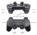 Control Joystick Inalámbrico Para Ps2 Con Doble Vibración, Ergonómico Y Alcance De Hasta 10 Metros