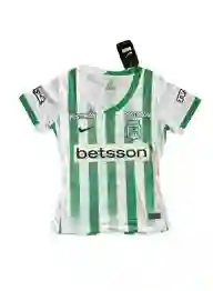 Camiseta Atlético Nacional 2025 Para Mujer Talla Xl