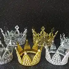 Mini Corona Metálica Diseños Varios