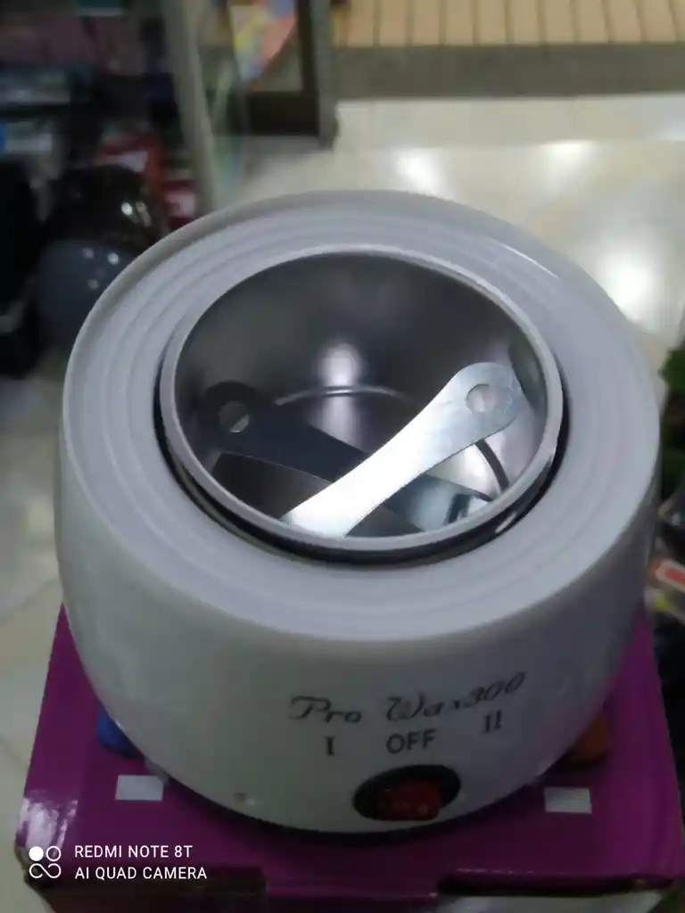 Olla Para Depilar Plegable Con Cera