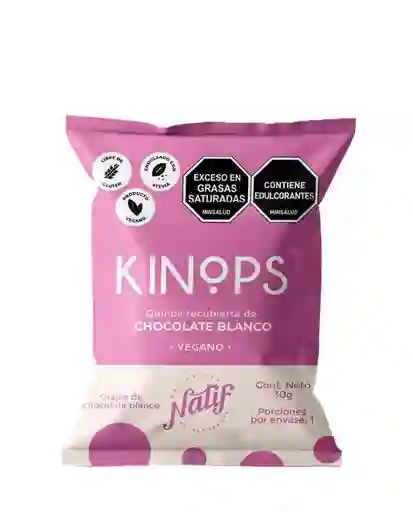 Kinops Chocolate Blanco Vegano Natif 30 Gr