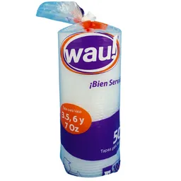 Tapa Para Vaso Wau 3.5, 6 Y 7 Oz